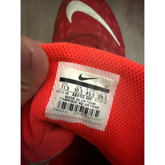 Nike Force Savage Elite 2 Red Football Cleats Men’s Size 11.5 High-Top Lightweig - Picture 2 of 9